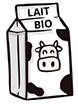 Lait bio